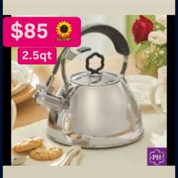 Tetera Acero Inoxidable De 2.5qt Especial  Solo $85.00  Princess House Ventas Finales 