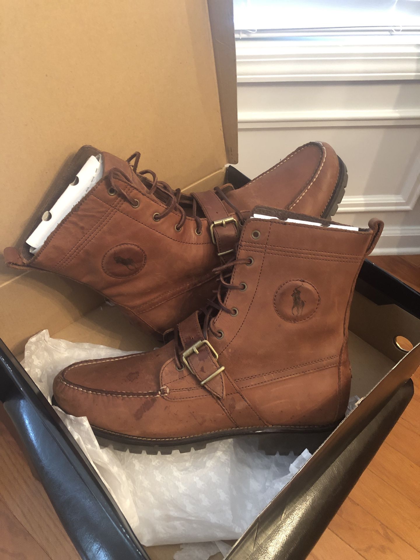 Ralph Lauren Polo Ranger Boots, Brown Nubuck Leather, Men's Size 13, GREAT  BOOTS for Sale in Norcross, GA - OfferUp