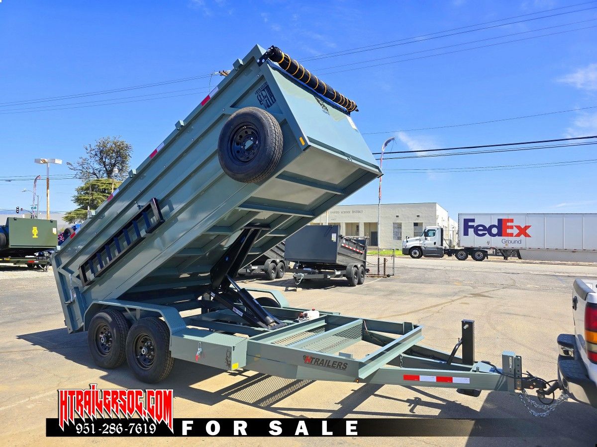 16ft HD Custom Dump Trailer for Sale in Bloomington, CA - OfferUp