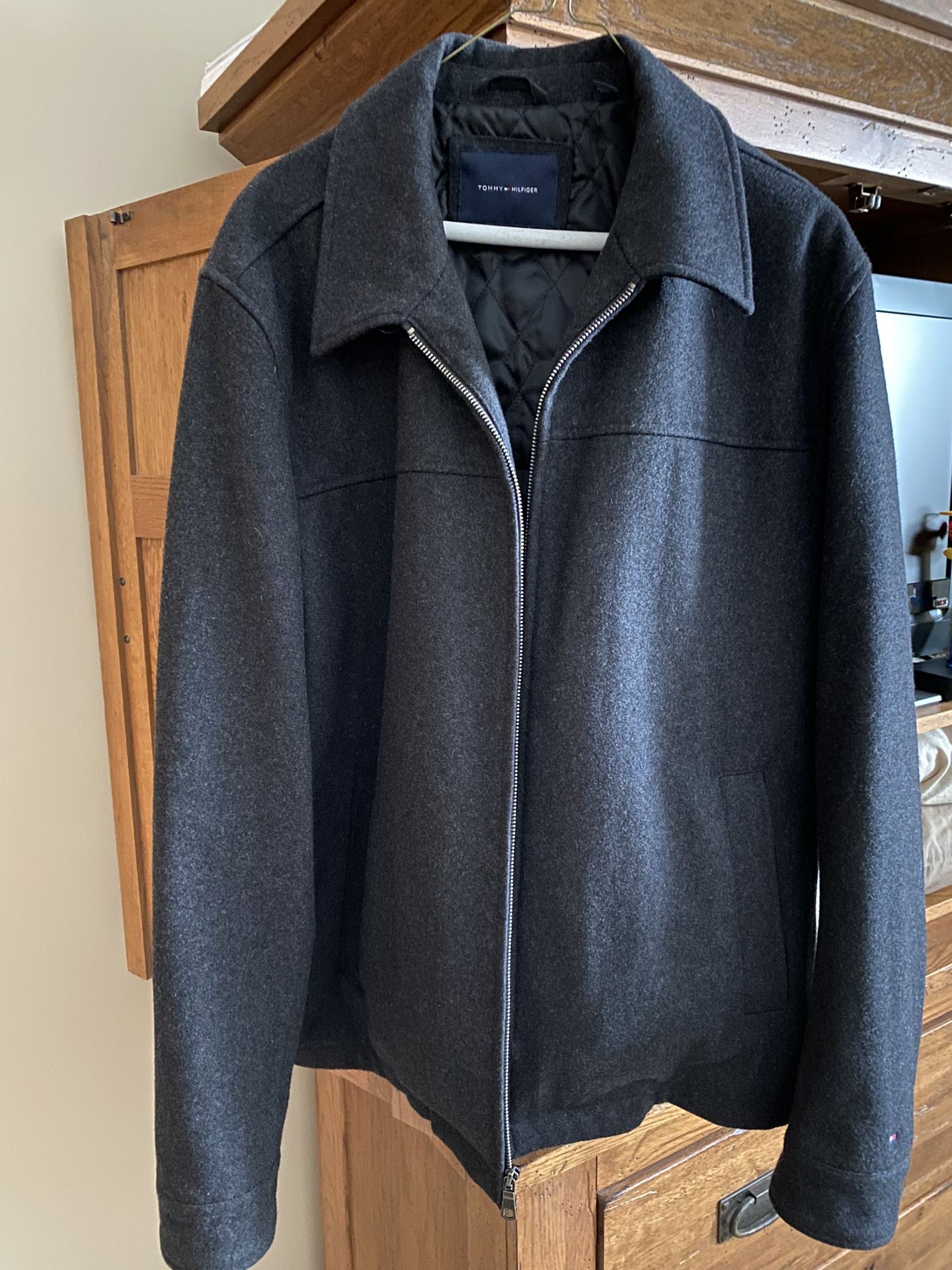 Mens Wool Jacket-Like New