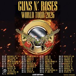Guns And Roses Tickets At HR 5/5