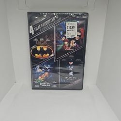 4 Film Favorites: Batman Collection (DVD, 2009, 2-Disc Set) NEW