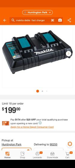 Makita rapid charger