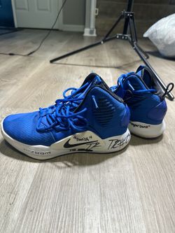 Nike Zoom Hyperdunk Blue Basketball Shoes