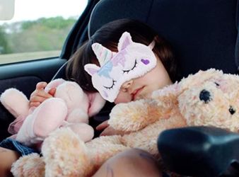Sleep Anywhere! Super Adorable Unicorn Eye Masks x 2