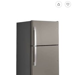 Brand New 📦 GE 19.2 Cu. Ft. Top Freezer Refrigerator – Fingerprint Resistant Stainless Steel