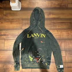 Green Lanvin x Gallery Dept. Logo Hoodie