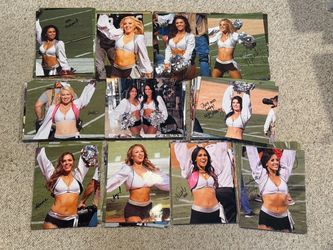 LOT OF (950+) OAKLAND LAS VEGAS RAIDERETTES SIGNED 8x10 PHOTOS!!! HUGE SALE!!