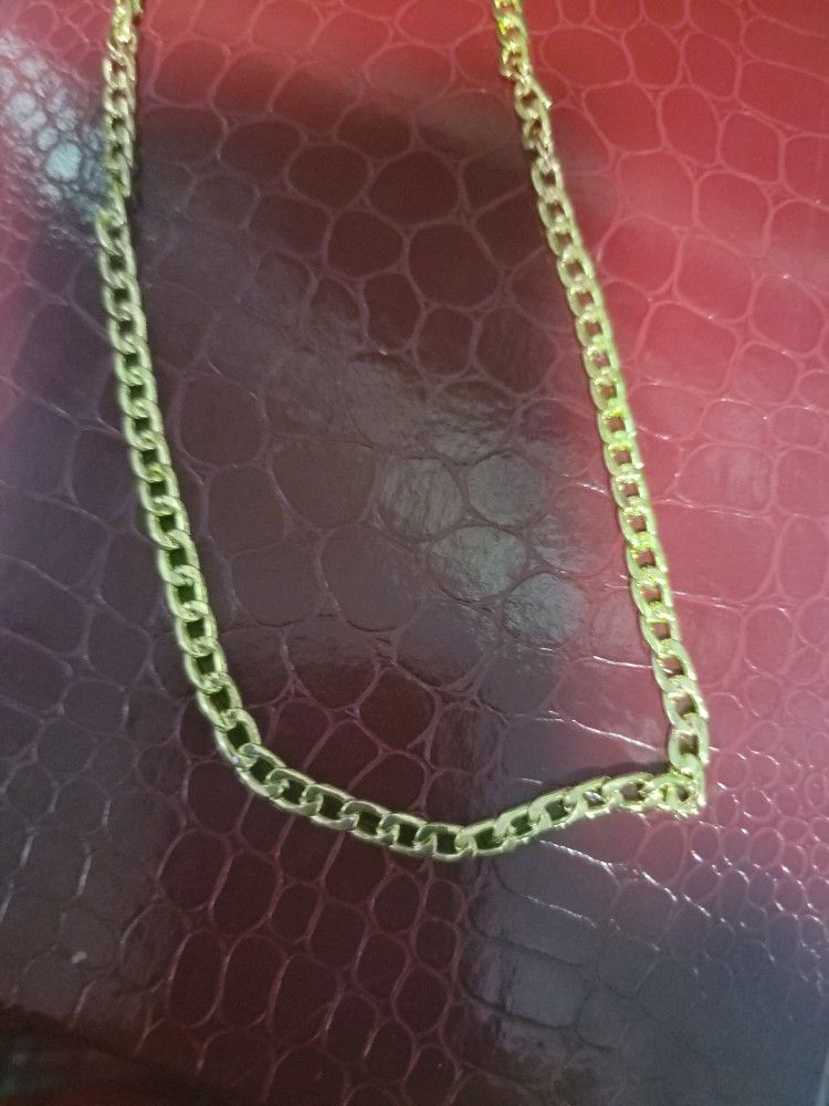 20 Inch Gold Filled Cuban Link Chain 4mm