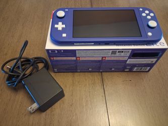 Very Lightly Used Blue Switch Lite