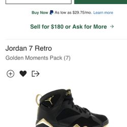 Pre Owned - Air Jordan 7 “GMP” Size 11 With OG Box