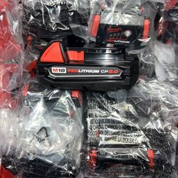 Milwaukee M18 2.0cp Battery. Model #48-11-1820