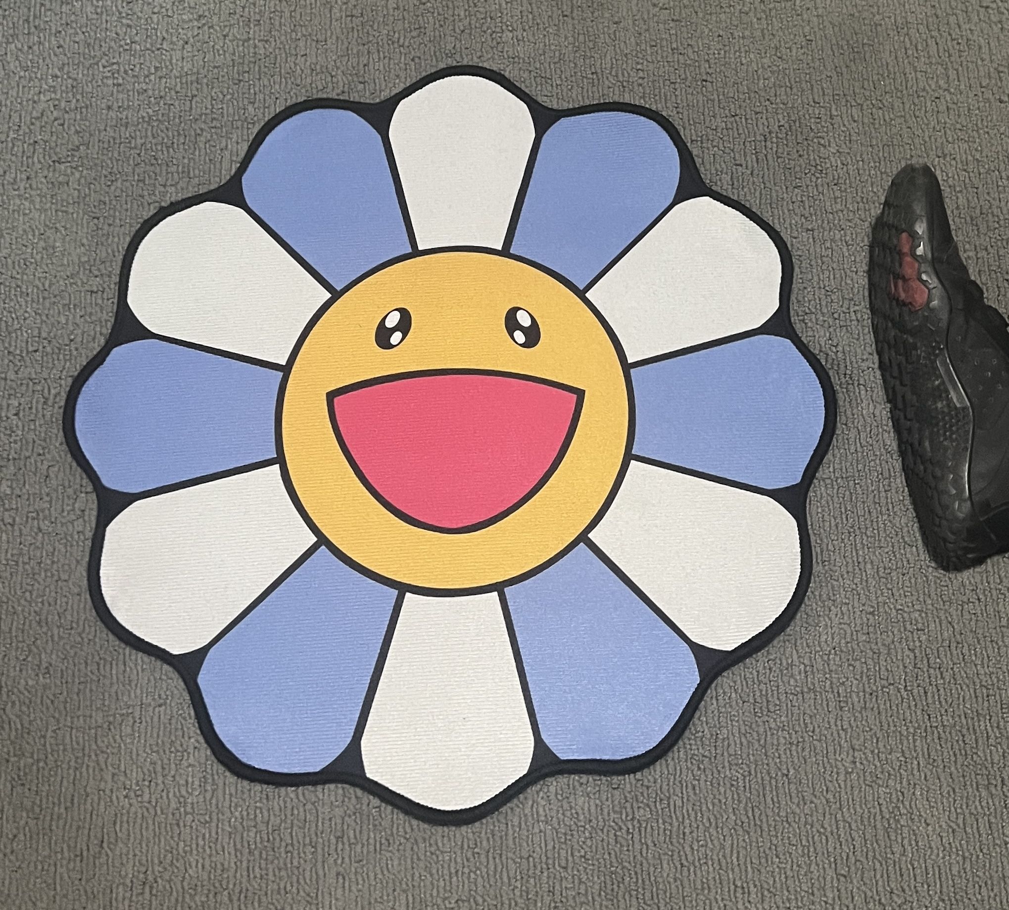 Murakami flower rug