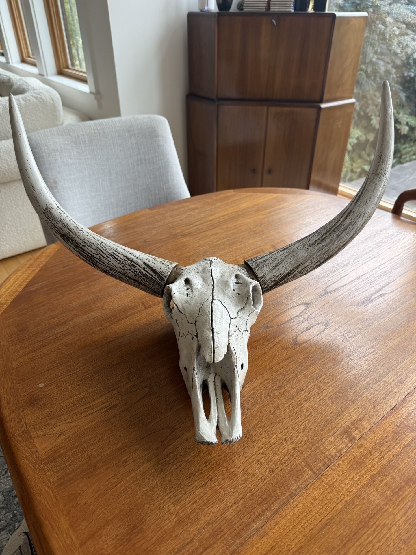 Fake Cow Heads /sculpture