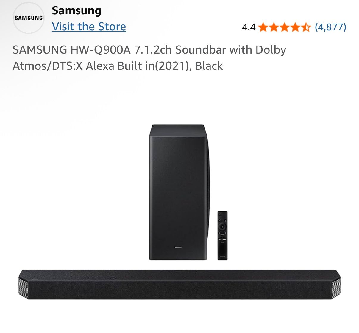 Samsung Atoms Soundbar