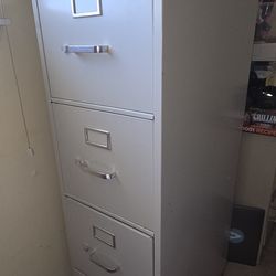 Filing Cabinets with file folders and holders