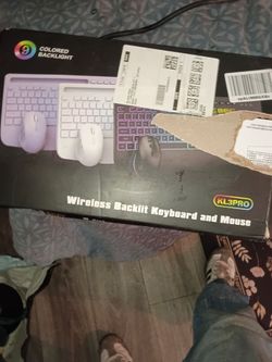 KL3PRO Wireless Backlit Keyboard and Mouse Combo