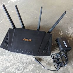 ASUS RT-AX3000 Ultra-Fast Dual Band Gigabit Wireless Router - Next Gen WiFi 6,