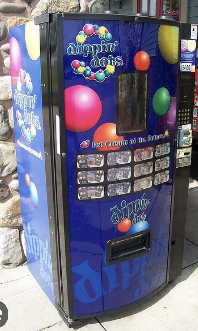 Two Dippin Dot machines