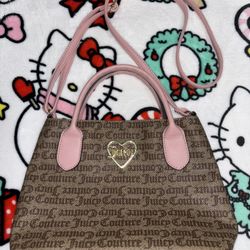 juicy couture pink crossbody bag $20 