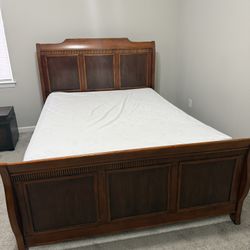 Queen Bed and Armoire