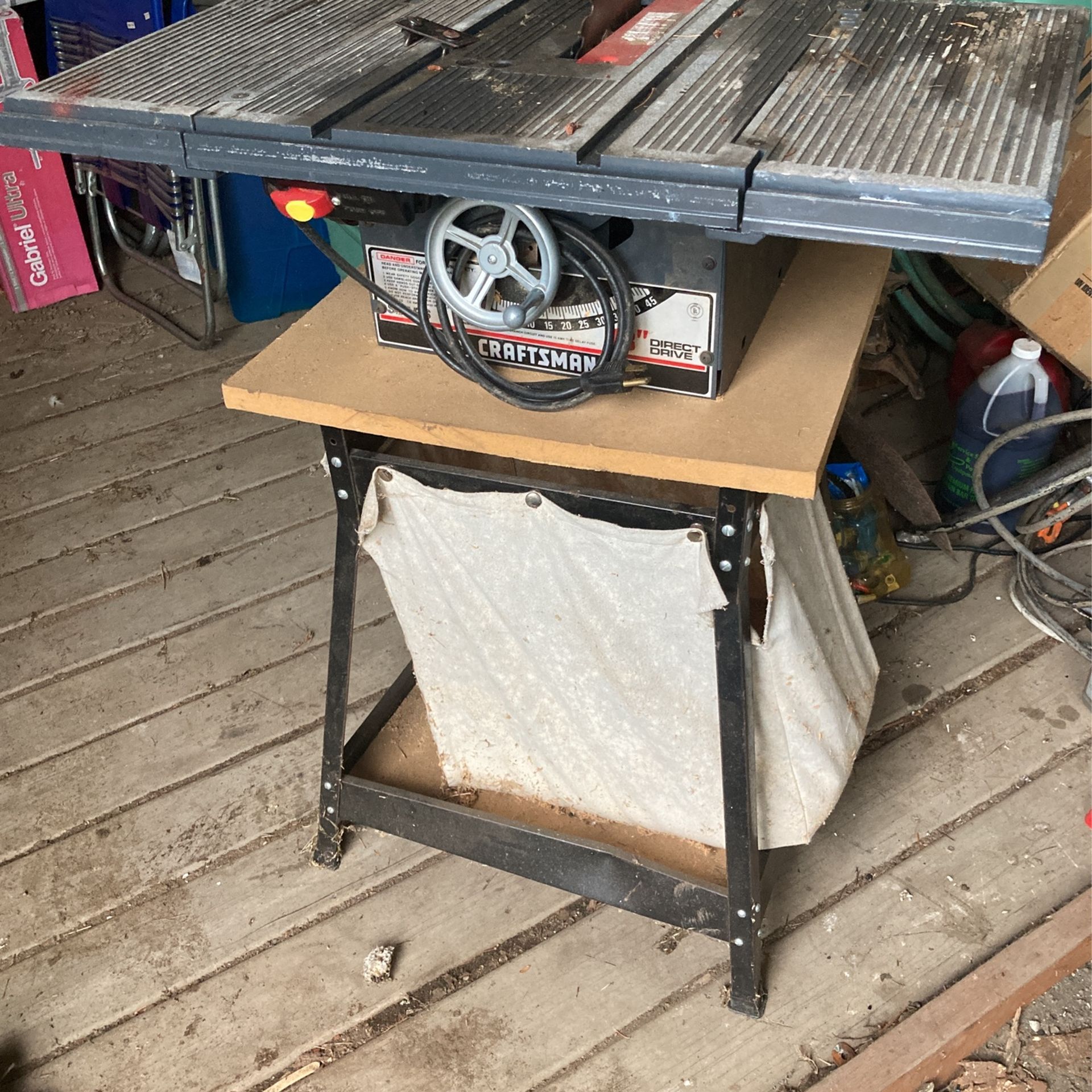 Craftsman Table Saw