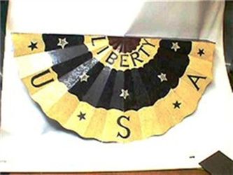 American Flag Unique Piece Metal