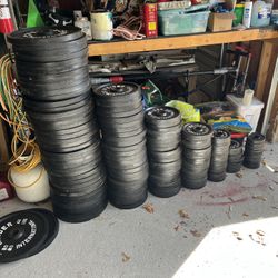 weider international olympic weight plates 