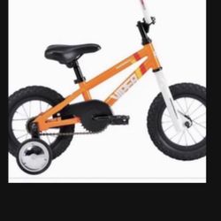 Kids Bike With Training Wheels 