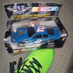 NASCAR Featuring Rusty Wallace And The Pez Candy Dispenser Includes Three Rows Of Pez Candy Never Been Open