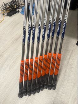 Callaway Apex Ti Fusion Black Iron Set (3-PW, AW) – Project X 6.5 Steel Shafts