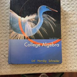 College Algebra Book