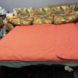 Free Floral Sleeper Sofa