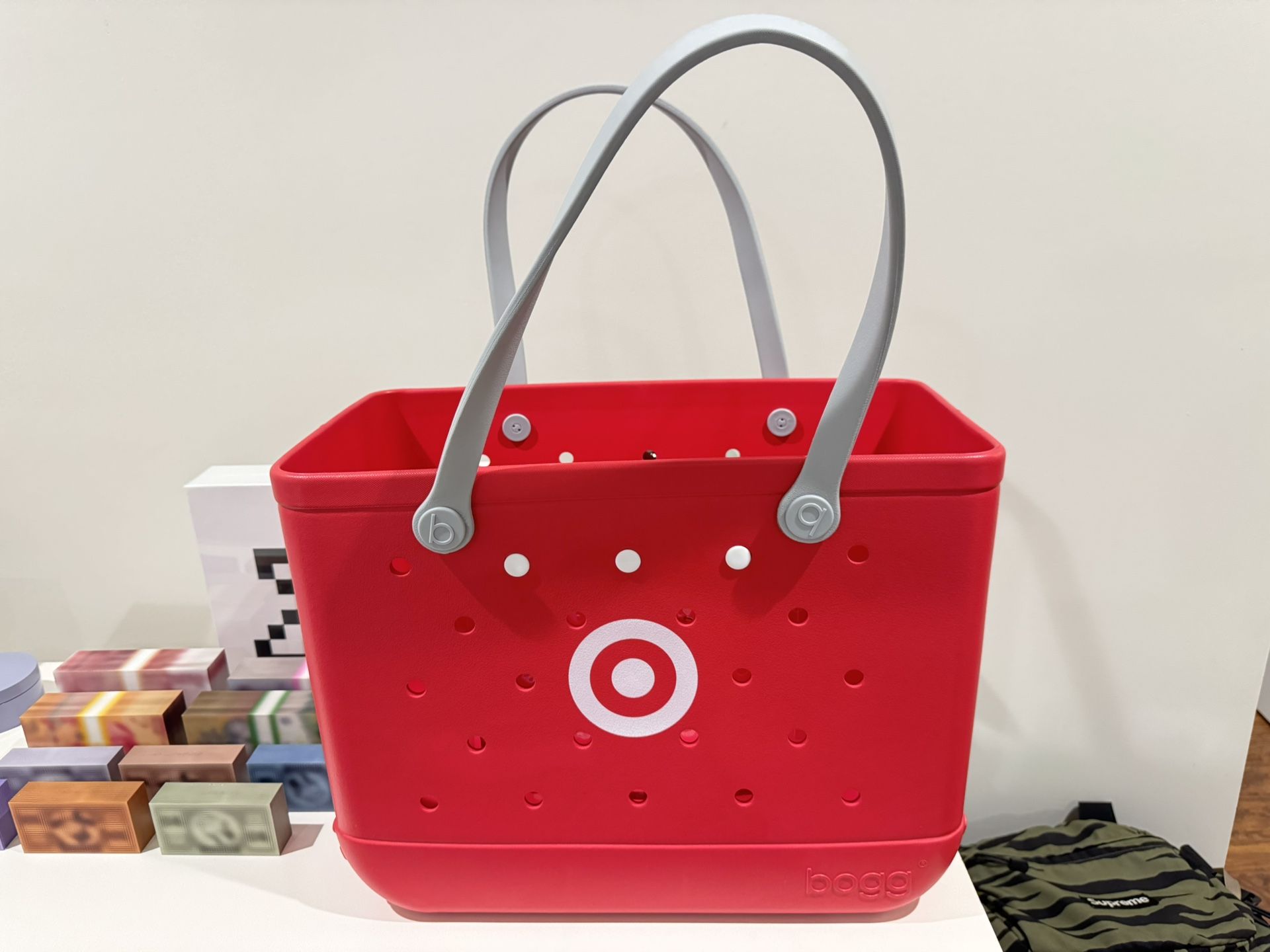 Bogg Bag Original Bullseye Tote Bag - Red