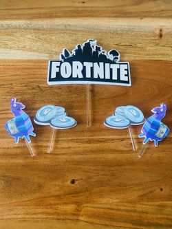 Fortnite Cake Toppers