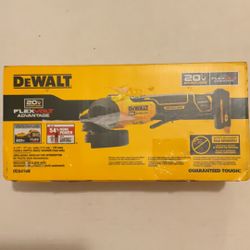 Brand New Dewalt 20 Volts Brushless Flex Volt Advantage Grinder ( Tool Only ).       160 Firm on Price.    160 Firme en Precio.