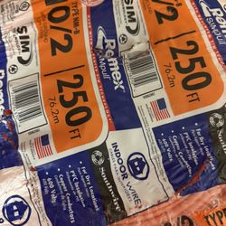10/2 Wire 250ft Copper Electric Wire New Roll  (price Is Firm )