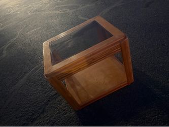 Small glass table