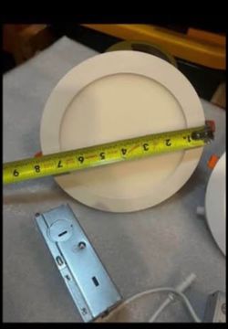 BRAND NEW  5CCT 7”  LED RECESSED LIGHTS ULTRA THIN