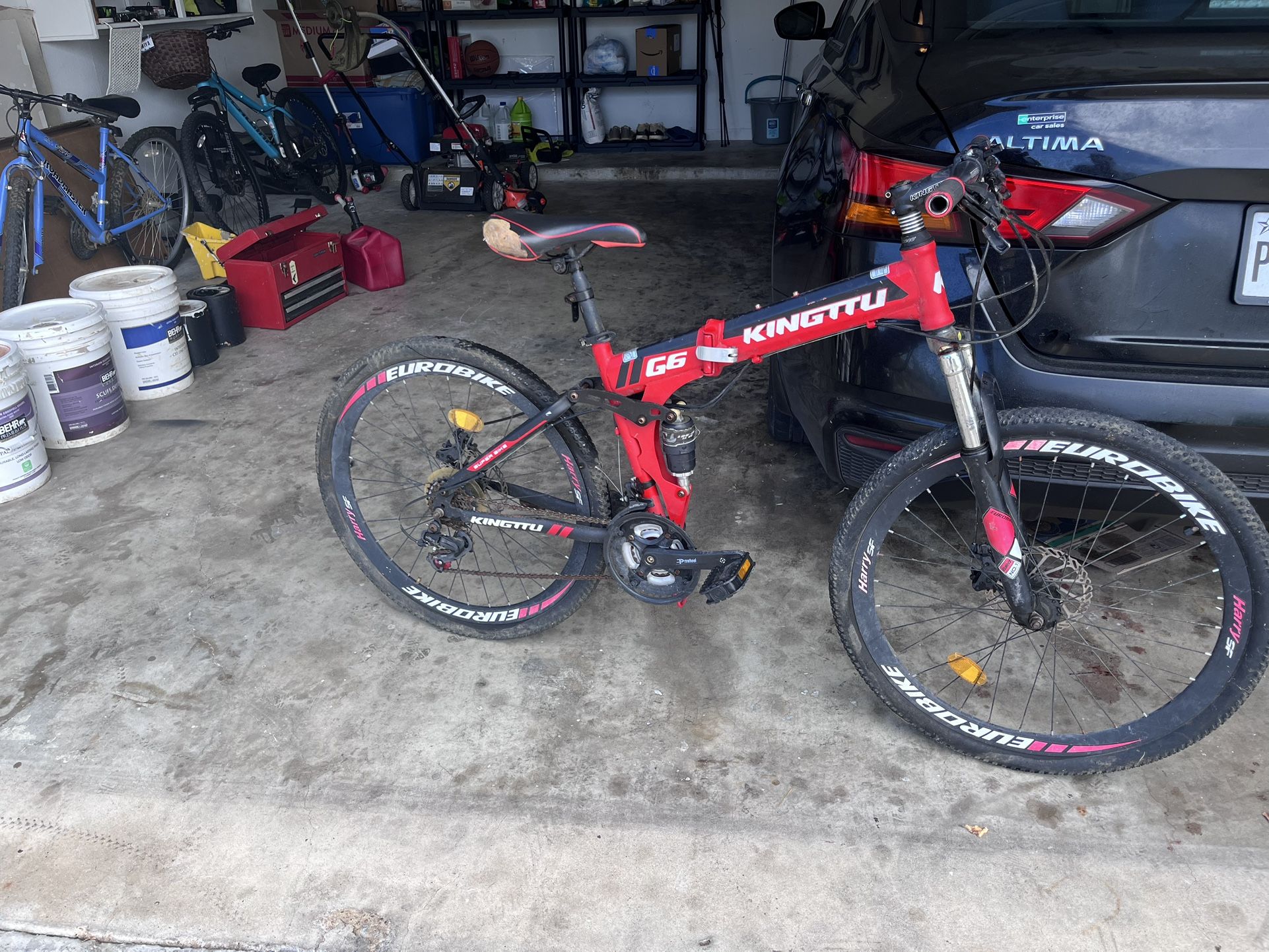 Kingttu Foldable Mountain bike 