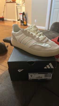 Adidas, tennis shoes, size 9