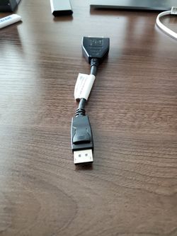 Display Port to DVI Adapter