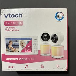 vtech® No.1 Baby Monitors Brand USA Source: Circana* Pan & Tilt 2 Camera Video Monitor