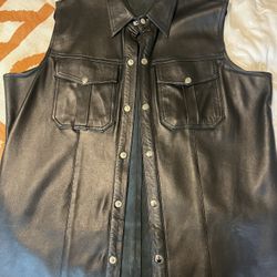 Leather Shirt New