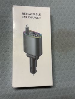 4 In 1 Retractable Car Charger