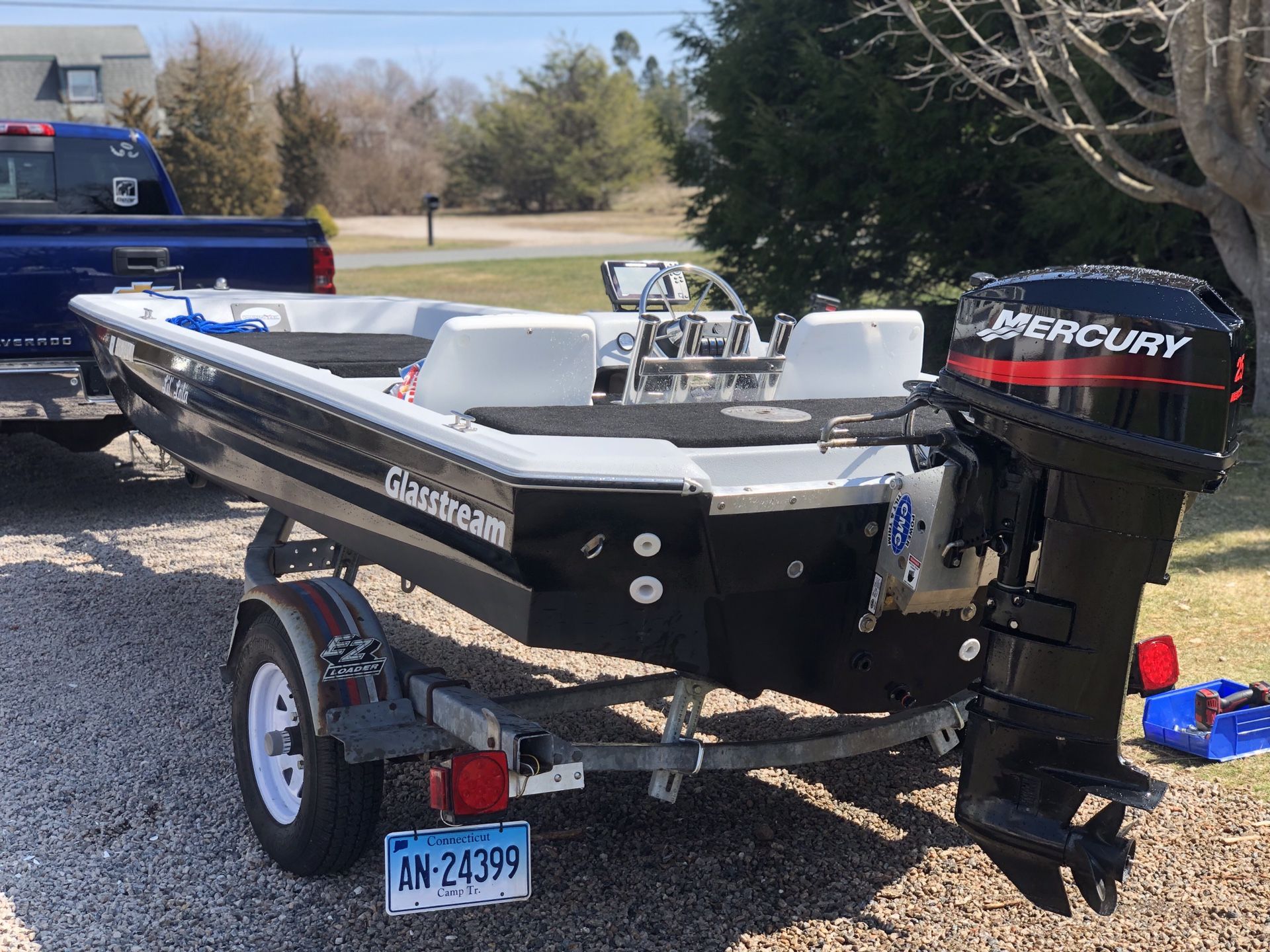 1988 Glasstream Bass boat