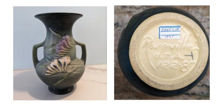 Roseville Freesia Vase 1945