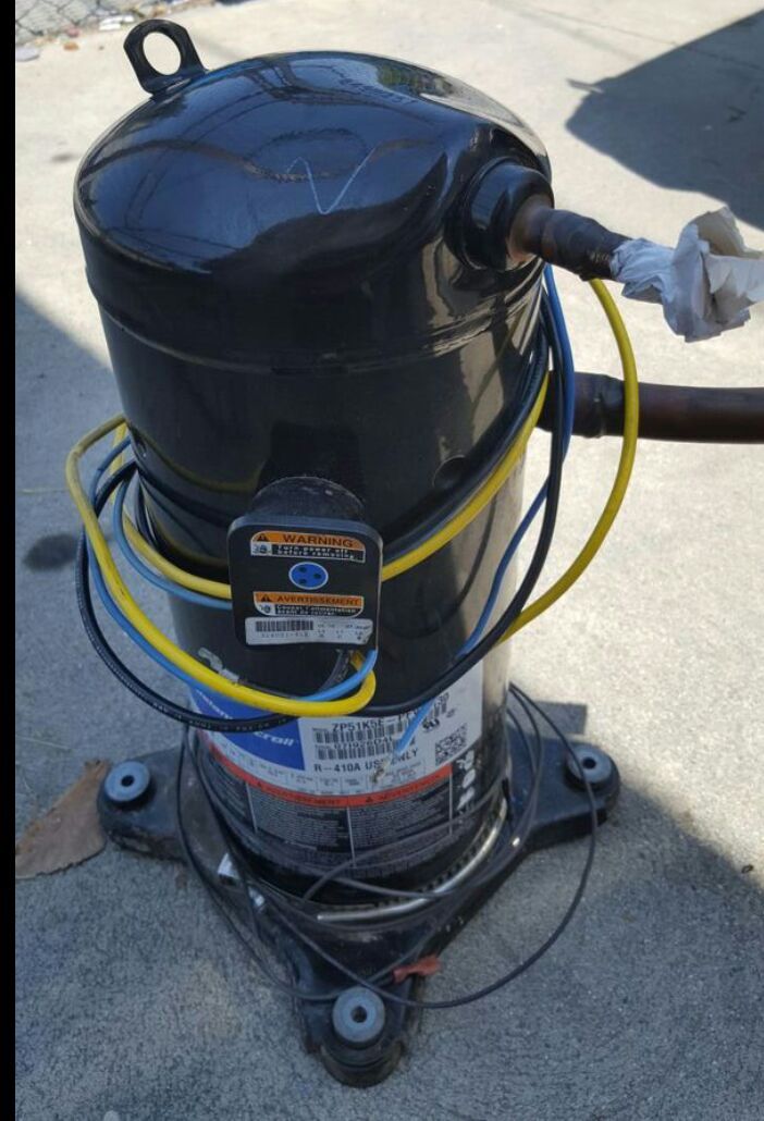 Copeland ac compressor r-410a model zp51k5e-pfv-130