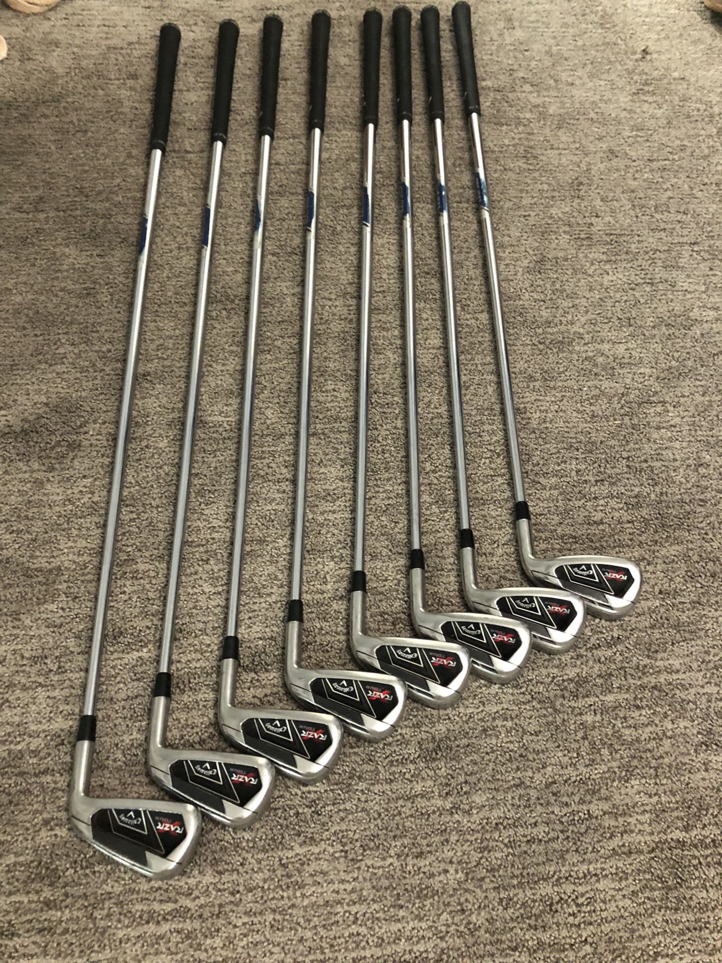 Callaway Razr X Tour Irons - 8 Piece Set 3-PW …. Driver / 3-Wood 