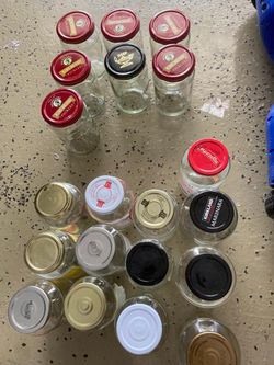 Free- @lot Of Free Glass Jars 16, 20, 32, 64 Oz